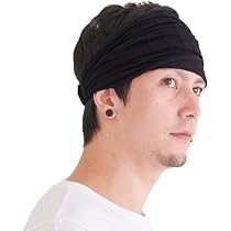 CHARM Tie Dye Stirnband – Hippie Boho Elastisch, Als Bandana & Mundschutz, Bunt