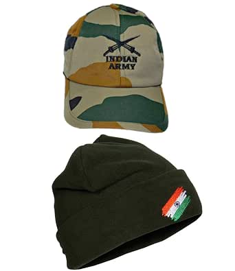 Cotton Indian Army Military Cap 