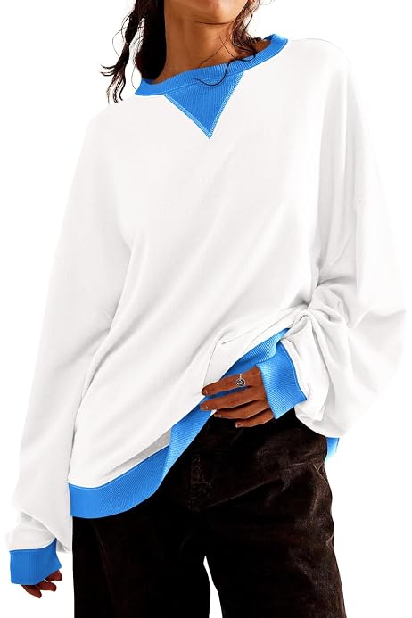 Gestreiftes Oversize-Sweatshirt Für Damen, Klassis Produktbild-Vorschau 12