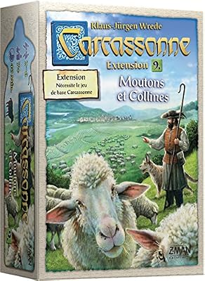 Asmodee Z-Man Games - Carcassonne - Extension Moutons Et Collines