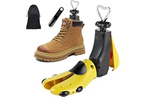 Tigcent Shoe Stretcher Men Women, Boot Stretcher Women Men Shoe Tree Adjustable Shoe Stretcher Wide Feet (Pack of 1)