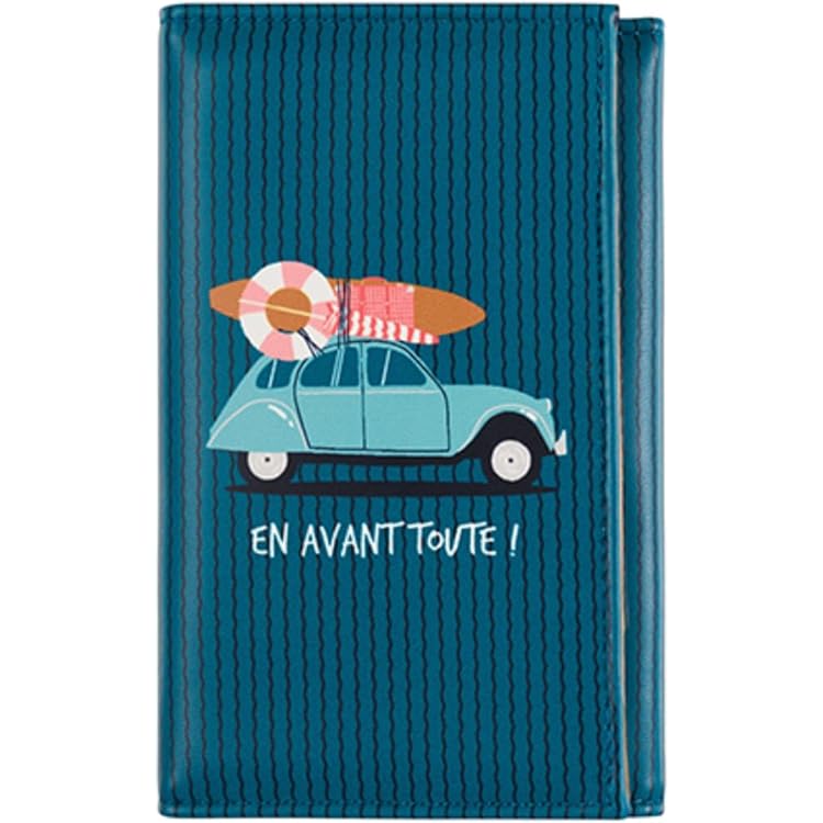 Pochette Carte Grise Voiture Porte-Papiers Voiture 'Les Papiers De