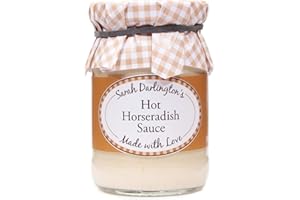 THE GREAT BRITISH CONFECTIONERY COMPANY Mrs Darlington's Hot Horseradish Sauce 180g