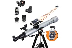 Celestron 22451 StarSense Explorer LT 80AZ Smartphone App-Enabled Telescope – Works with StarSense App to Help You Find Stars, Planets & More – iPhone/Android Compatible