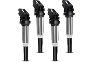 FRANKBERG Lot de 4 bobines d'allumage compatible avec 1, 3, 5, 6, 7, X1, X3, X5, X6, Z3, Z4, C4, DS3, DS4, DS5, M i, n i 207, RCZ 2002-2016