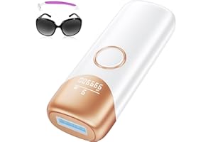 ‎BEAURIS IPL Geräte Haarentfernung Laser mit Kühlfunktion, MAX 19.8J, 999.900 Lichtimpulse, 9 Energiestufen, Schmerzfreie IPL Haarentfernungsgerät für Frauen, Männer, Achseln, Bikini, Beine, Körper, Weiß