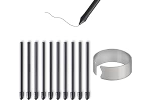 SUEEWE [10 Pezzi] Punte di Ricambio per Wacom Pro Pen 2/Slim/3D&Classic Pen, Mobile Studio Pro(DTHW1320/1620), Cintiq Pro(DTH1320/1620/2421/3221&DTK2421), Cintiq 16(DTK1660/1661),Intuos Pro(PTH460/660/860)