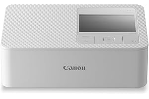 Canon SELPHY CP1500 Stampante Fotografica Compatta – Stampante per Fotografie Wireless, con Porta USB-C e Scheda SD – Foto che Durano a Lungo - Ideale per Album di Ritagli e Album Fotografici, Bianco