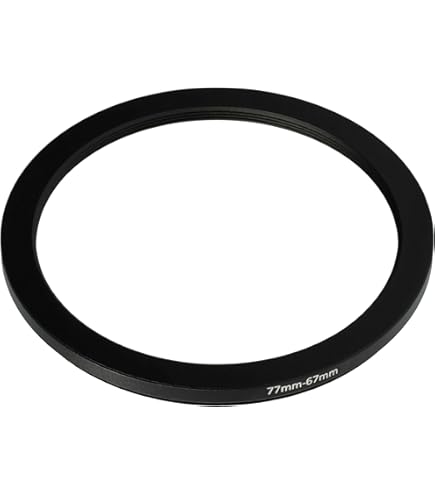 Anello Adattatore Step-Down 72mm A 67mm - In Metallo, Compatibile Con Tutte Le Marche, Garanzia 2 Anni - Foto 2