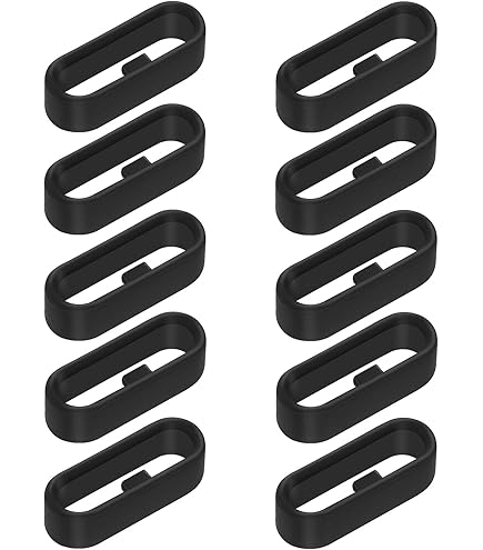 Hemobllo Silikon Verschluss Ringe 11-teilig - Ersatz-Armbandschlaufen Für Uhren Mit Werkzeug