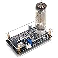 DollaTek Magic Eye 6E2 EM87 Tube Preamp Audio Level Indicator VU Meter, Music Spectrum