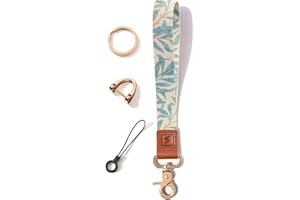 SENLLY Llavero Cordón de Muñeca, Diseño de Patrones Originales Acollador Correa para el Llaves