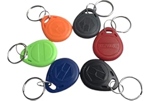 YARONGTECH Lot de 10 porte-clés de proximité RFID 125 Khz EM4100 en lecture seule (mélange de couleurs)
