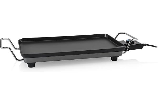 Princess Plancha Table Chef Superior Svart Gjuten Aluminium, 6 Personer, 46 x 26 cm, 2 500 W