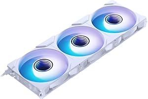 PHANTEKS Ventilador de PC M25 Gen2 de 120 mm RGB, paquete de 3 – Ventilador de PC para juegos de hoja inversa blanco | Ventilador PWM - hasta 2.000 RPM - Sistema modular - Alto flujo de aire - Baja