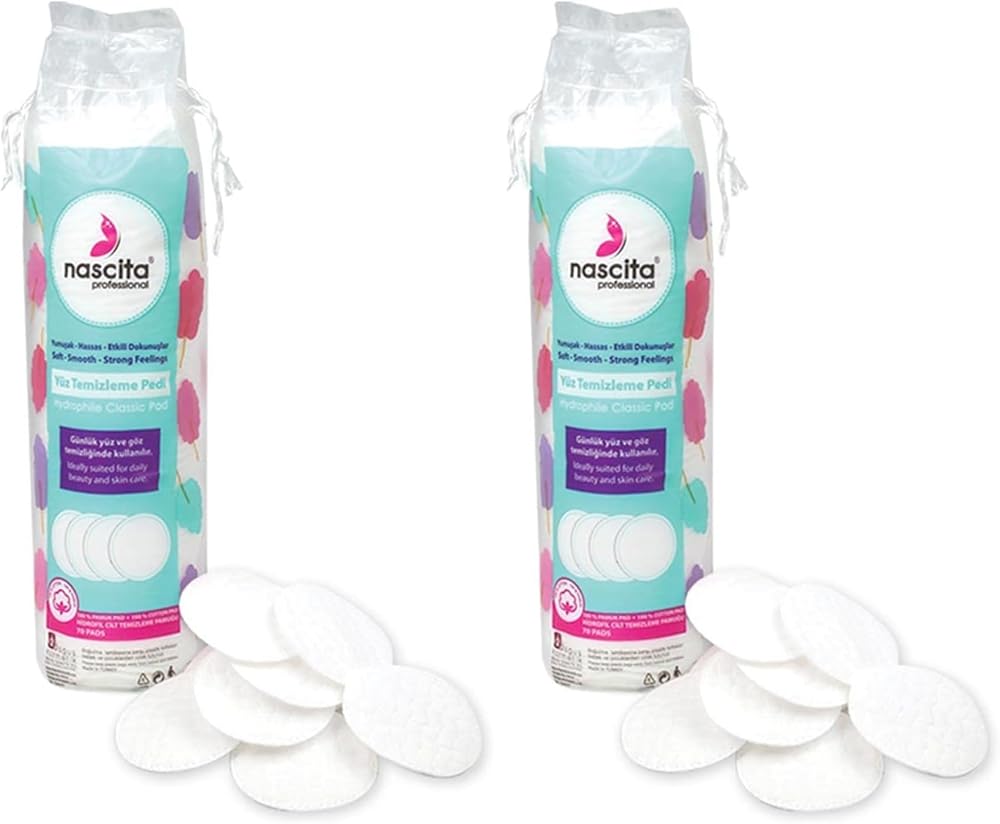 Nascita Yüz Temizleme Pedi 70 Li 2li paket