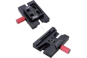 iShoot - Adattatore per treppiedi a sgancio rapido per convertire piastra Arca-Swiss a sgancio rapido utilizzato per RC RC2 standard treppiede a testa a sfera, compatibile con Manfrotto 200PL/410PL