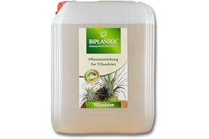 BIPLANTOL® Tillandsien Spray 5L | Anwendungsfertiges Bio Pflegespray für Tillandsien & Bromelien | fördert Blütenbildung & Vitalität | idealer Feuchtespender für Luftpflanzen | ohne Kalkrückstände