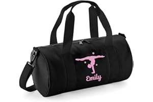 beyondsome Personalised Womens Girls Handstand Splits Gymnastics Gym Bag