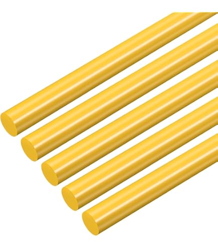 Uxcell ABS Plastic Rod Round Solid Bar 1mm X 250mm White For DIY Model Material Architectural Model Making Diy Sand Table Pack Of 50 Pcs