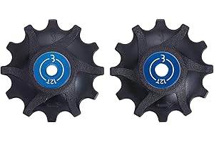 BBB Cycling Puleggia Del Deragliatore con SRAM 12-T Jockey Roller Per La Ruota Posteriore Per Bici Da Città MTB 11 Velocità RollerBoys 12T BDP-06