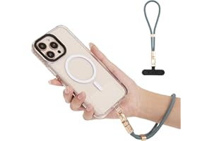 Golifyne Universal Handykette Kurz | 17cm Handyschlaufe + Nylon & TPU Ersatz Patch | Handgelenk Schlaufe zum Umhängen für iPhone/Samsung/Alle Smartphone