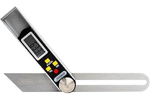 General Tools Digital deslizante T-Bevel Gauge & Digital Protractor en uno (828)
