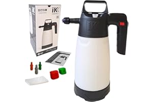 ‎GOIZPER IK Schaumsprüher - 1,5L - 3 Arten von Schaumstoff - Reinigung, Pflege und Desinfektion - Entwickelt für schäumende Mittel - Haus, Garten, Werkstatt und Industrie - Made in Europe - IK Foam Pro 2