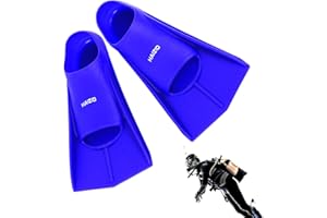 Rianpesn Pinne da Nuoto per Lo Snorkeling - Pinne da Nuoto in Silicone Antiscivolo con Strato Protettivo,Attrezzatura da Nuoto Colorata per Bambini e Adulti per Piedi, ausili per Nuoto per Uomini