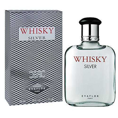 WHISKY SILVER  Eau de Toilette 50 ml  Spray  Profumo Uomo  EVAFLORPARIS