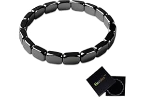 olavita Hemios Hematite Bracelet Men, Hematite Bracelet, Restore Confidence & Edge, Gift for Dad, Husband, Boyfriend