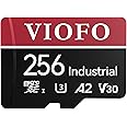 VIOFO Carte mémoire MLC Micro SD U3 microsdxc micro se haute vitesse 256 Go avec adaptateur compatible enregistrement vidéo Ultra HD 4K