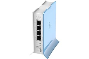Mikrotik RB941-2ND-TC 300Mbit/s Azul, Blanco - Punto de Acceso (300 Mbit/s, IEEE 802.11b,IEEE 802.11g,IEEE 802.11n, 10,100 Mbit/s, DSSS, DSSS,OFDM, Micro-USB)