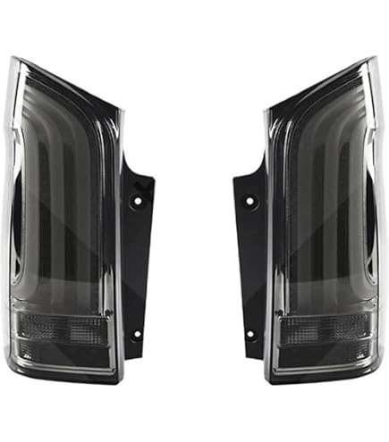 2 Réflecteurs Arrière Gauche + Droit Pour Mercedes Vito W447 V-class - Rouge ABS Neuf