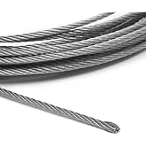G&uuml;ney (G1055) GALVANİZ &Ccedil;ELİK HALAT 3 MM 6X7 5 METRE