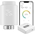 SONOFF Zigbee Thermostatic Radiator Valve with ZigBee Bridge Pro Zigbee Gateway, Add-On Smart Radiator Valve for Smart Home Control, Works with Alexa & Google Home, TRVZB & ZBBridge-P
