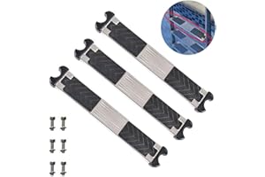 Échelle De Remplacement pour Piscine, Pédale de Piscine, 3 Pièces Marche D'échelle De Piscine en Acier Inoxydable Accessoires pour Piscine, Remplacement De La Pédale De Pont pour Échelles Hors-Sol