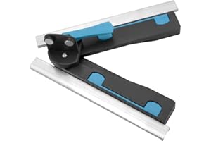 TNSLAND Winkelschmiege FüR Kapp- Und GehrungssäGe, Winkelmesser Imit Feststellfunktion, Winkelmesser FüR Holzarbeiten Heimarbeit Handwerker,360° Winkel Messen