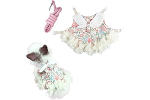 GENERIC Imbracatura per Coniglio,Imbracatura Regolabile per Conigli,Pettorina e Guinzaglio per Coniglio,per Piccoli Animali Bunny Gatti Porcellini D'India (M, Rosa)