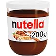 Nutella Hazelnut Chocolate Spread with Hazelnut, Pancakes, Breakfast, Snacks, Unique Recipe for a Smooth Texture and an Unmistakable Taste, 1x 200g Jar
