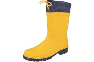 Bockstiegel Gummistiefel in Übergrößen Blau Nils - Dk-Blau/Schwarz große Herrenschuhe