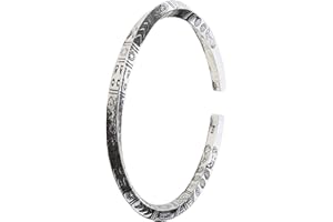 Hyclam Mobius-Ring Bracelet Viking-Runes Bangle Amulet Bracelet for Men Mobius Cuff Bangle Alloy Viking-Fans Men Jewelry Gift