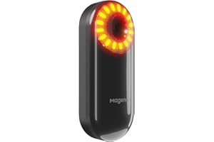 Magene L508 Luz trasera de radar de bicicleta, 5 modos de luz, luz trasera de bicicleta recargable tipo C para ciclismo MTB, bicicleta, batería de larga duración