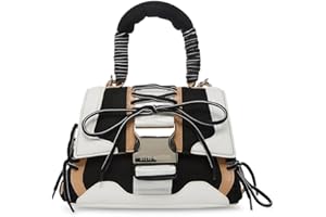 Steve Madden Top Handle Diego Crossbody con asa Superior para Mujer, Talla única