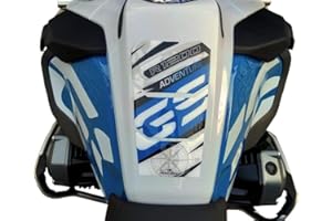 ‎RESIN BIKE Resin Bike Aufkleber Motorrad Kompatibel Mit BMW R 1200 GS Adventure Rallye 2018. Schutz Tankpad Von Hülle PU Graffi. Aufkleber mit Harz Beschichtet Mit Wirkung 3D für Tank Motorrad