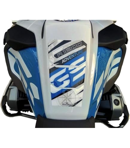 3D Tankpad Für BMW R1200GS - Kunstharz Aufkleber Schutzfolie Motorrad Tank