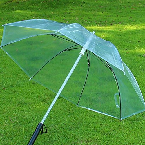 ESHOO Parapluie LED, Parapluies Lumineux Transparent pour la protection nocturne avec 7 couleurs