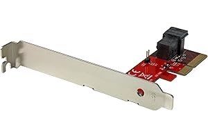 ‎STARTECH.COM StarTech.com PCI Express x4 auf SFF-8643 Adapter für PCIe NVMe U.2 SSD - U.2 2,5" NVMe SSD Adapter (PEX4SFF8643)