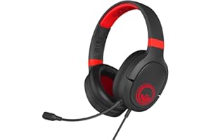 OTL TECHNOLOGIES Cuffie da Gioco Pokemon Blackred Pro G1, Non Specifiche per la Macchina