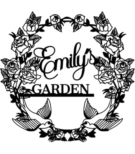 Personalzed Metal Garden Sgn Wth Stakes Mothers Day Gft - Etsy